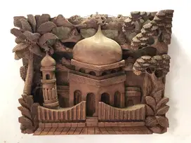 Ukiran Kayu Masjid Antik 15 Tahun