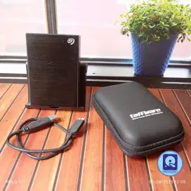 HDD Harddisk Hardisk External Seagate One Touch 4TB Hitam Garansi On