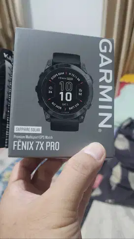Jam tangan Garmin Fenix 7 Pro Sapphire Solar Carbon Gray  51mm