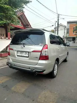 Toyota kijang Inova G at metic Tahun 2013 Silver nopol ganjil jakarta