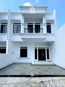 Rumah Baru Mewah Minimalis Modern Dalam Cluster Dekat Cilandak KKO