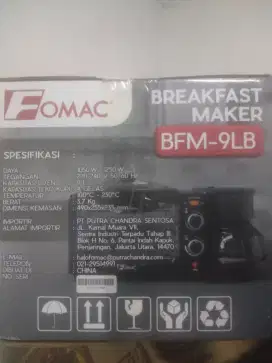 Fomac breakfast maker