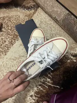 Sepatu Ori converse CT SHORELINE SLIP white