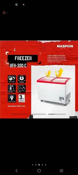 FREEZER SLIDDING MASPIOM UFH 300C