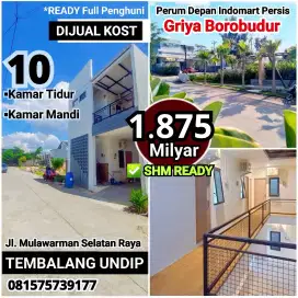 Jual KOST Ready Full Penghuni di Griya Borobudur Tembalang dekat UNDIP