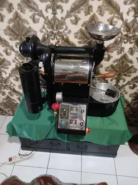 Mesin roasting kopi lokal 500 GR br 1x pakai, normal drum stainless