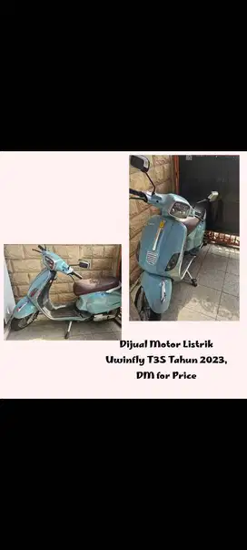 Dijual cepat motor listrik u win fly pemakaian pribadi