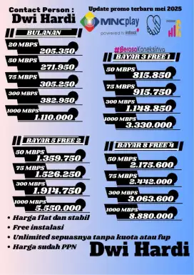 Sales indosat hifi by Mnc