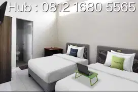 Kos eksekutif / hotel buget tengah kota Surabaya harian mggan bulanan