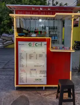BOOTH CONTAINER/ GEROBAK JUALAN