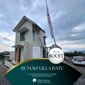 rumah vila view citylight batu malang murah