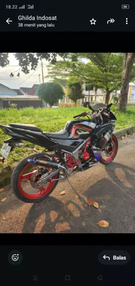 Bismillah, djual motor NINJA RR 150cc mulus