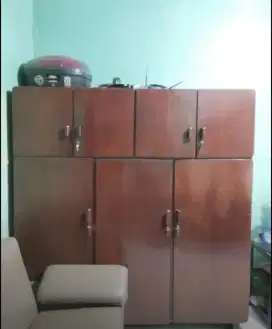 LEMARI KAYU JATI