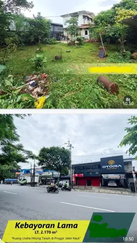 Dijual Ruko Hitung Tanah Jl. Raya Ciputat Keb Lama Jakarta Selatn
