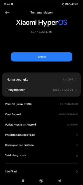 HANDPHONE POCO F5