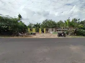 Tanah strategis buat tempat usaha di semanu pinggir jalan raya