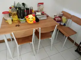 Meja Kursi Makan (1 set) produk Selma