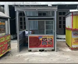Jual Gerobak Dagang + Canopy