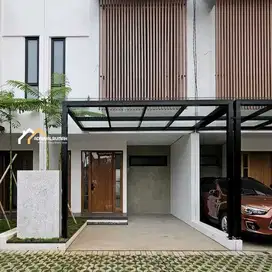 Rumah 2 lantai dengan konsep Japanese Minimalist di Rancho Indah