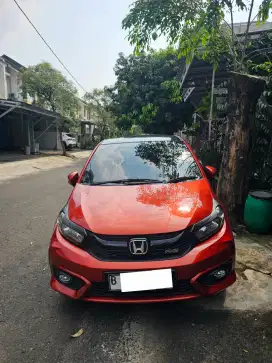 Brio RS CVT AT 1.2 Th2020, Orange Phoenix, KM Antik, Pemakaian Pribadi