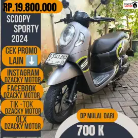 SCOOPY SPORTY 2024 SECOND LIKE NEW