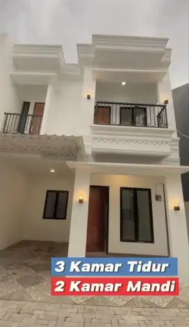 Take over 75 juta rumah 2 lantai dkt al azhar gdc depok