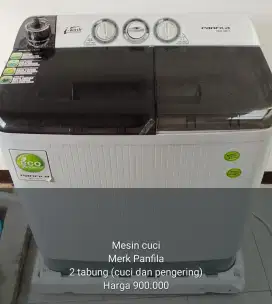 Mesin cuci 2 tabung
