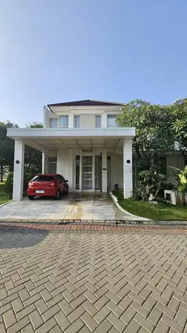 Grand pakuwon jual rumah modern minimalis semi furnish mewah