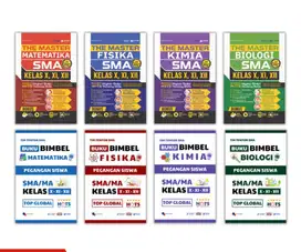 Buku The Master materi SMA kelas 10-12 matematika, kimia, fisika, biol