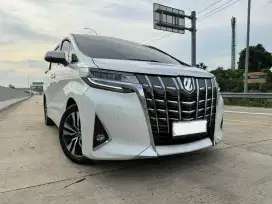 ALPHARD G 2019 Low KM 40rb Putih Cash Murah PRIBADI