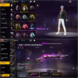 AKUN FF POLOSAN RAPPER