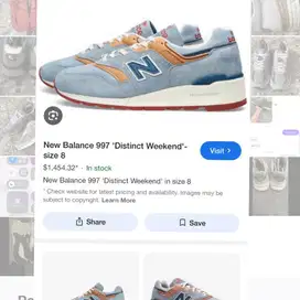 new balance 997 distinct weekend