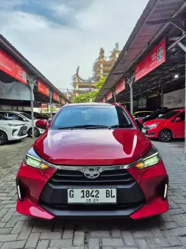 Agya G AT Km 10rb 2024 Matic like new istimewa tk ayla calya avanza