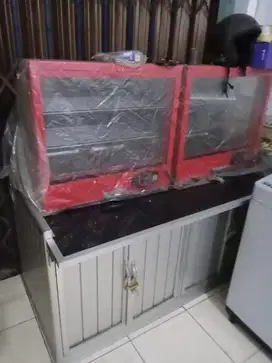 MEJA DAN FOOD WARMER