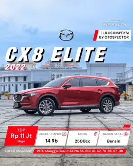 Mazda CX8 Elite CX-8 2022 Low KM Like New