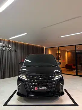 Alphard 2.5 G Bensin AT 2024 Hitam B1629DOT Nik 2023 Km5rb