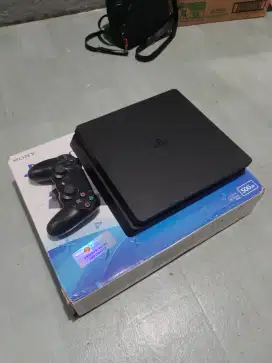 PS4 PS 4 PLAYSTATION 4 SLIM 500GB CLONE GAME MULUS LIKENEW TT PS3 DLL