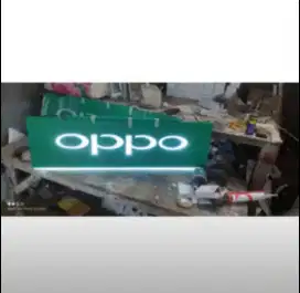 Led Papan nama Hp Oppo
