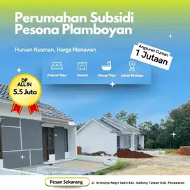 Rumah subsidi negeri sakti angsuran 1 jutaan