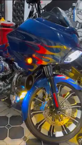 Harley Road Glide full asesoris