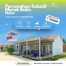 Perumahan subsidi Dekat Bundaran Hajimena Natar
