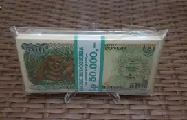 Uang Kuno Kertas Rp.500 Tahun 92