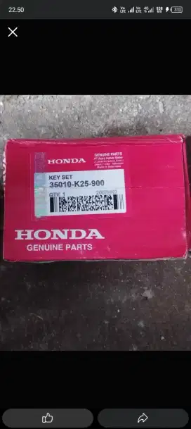 Kunci kontak matic