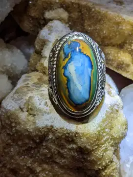 Batu akik unik ring 6