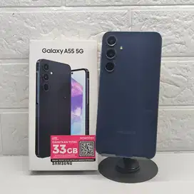 FULLSET Samsung Galaxy A55 5G 8/256GB Hitam Resmi SEIN