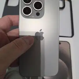 iPhone 15 Pro 128 Natural inter bea cukai soetta reasi ready MULUSSSSS