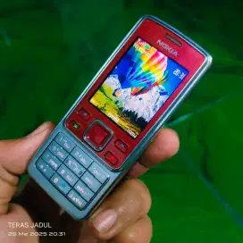 nokia 6300 merah original normal all operator
