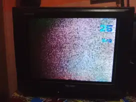 TV tabung Sharp 21in jual apa ada nya