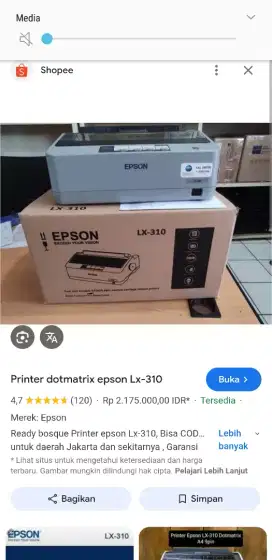 Printer Epson LX 310