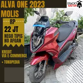 ALVA ONE 2023 MOTOR LISTRIK SECOND LIKE NEW